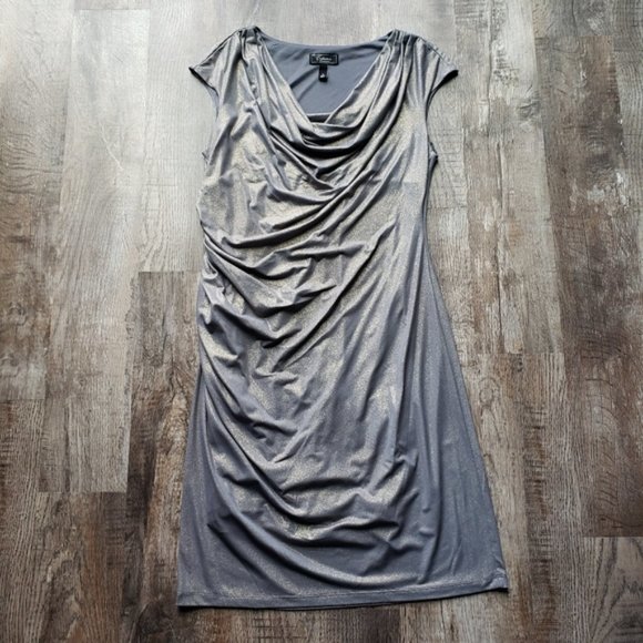 Dress Barn Dresses & Skirts - Dressbarn Collection Metallic Shimmer Dress
